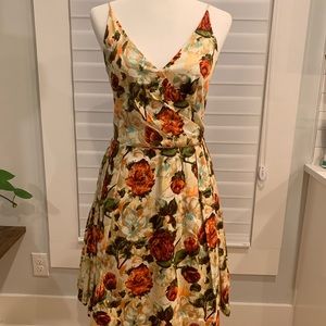 Floral Isaac Mizrahi Vintage Style Party Dress